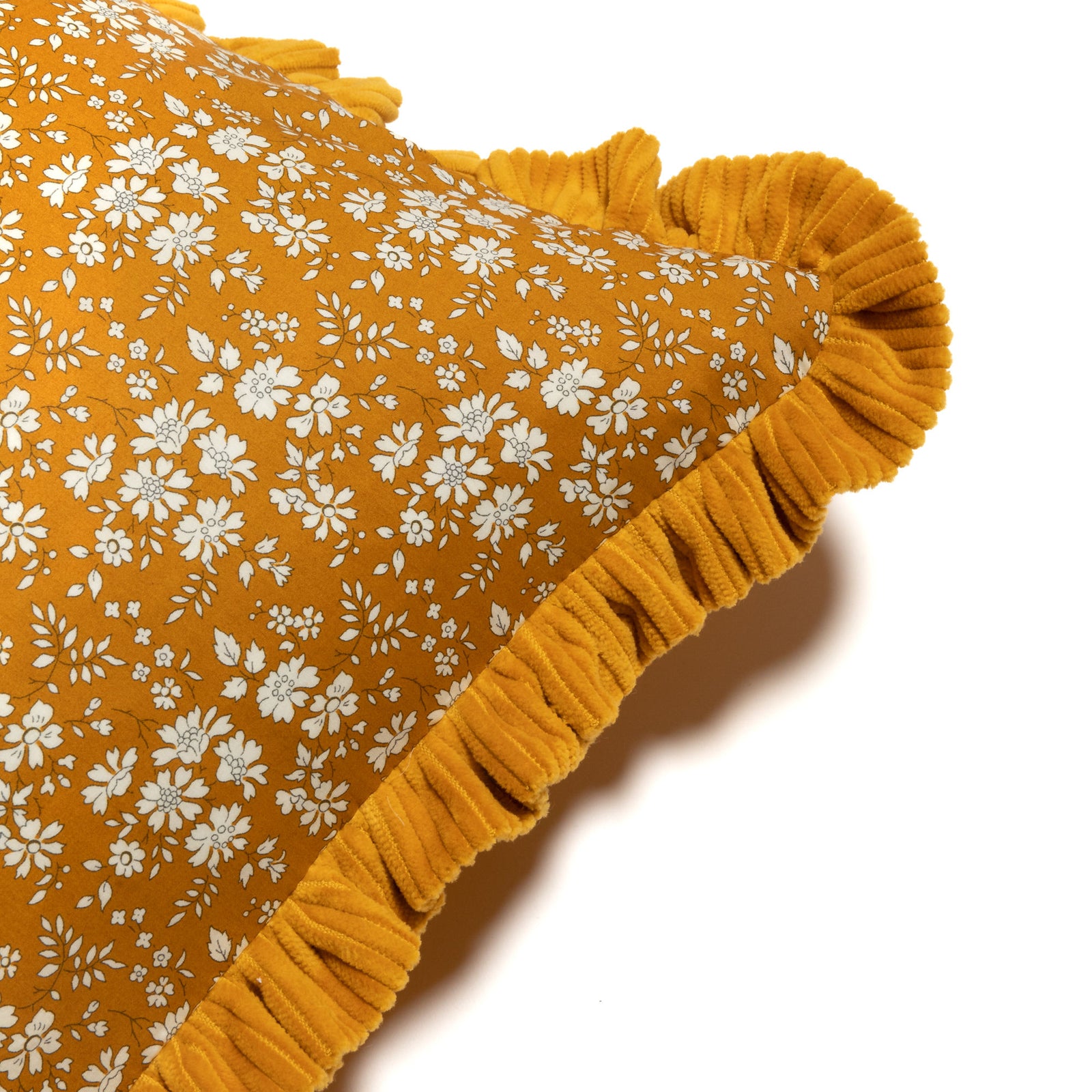 Cord Cushion made with Liberty fabric 'Capel'