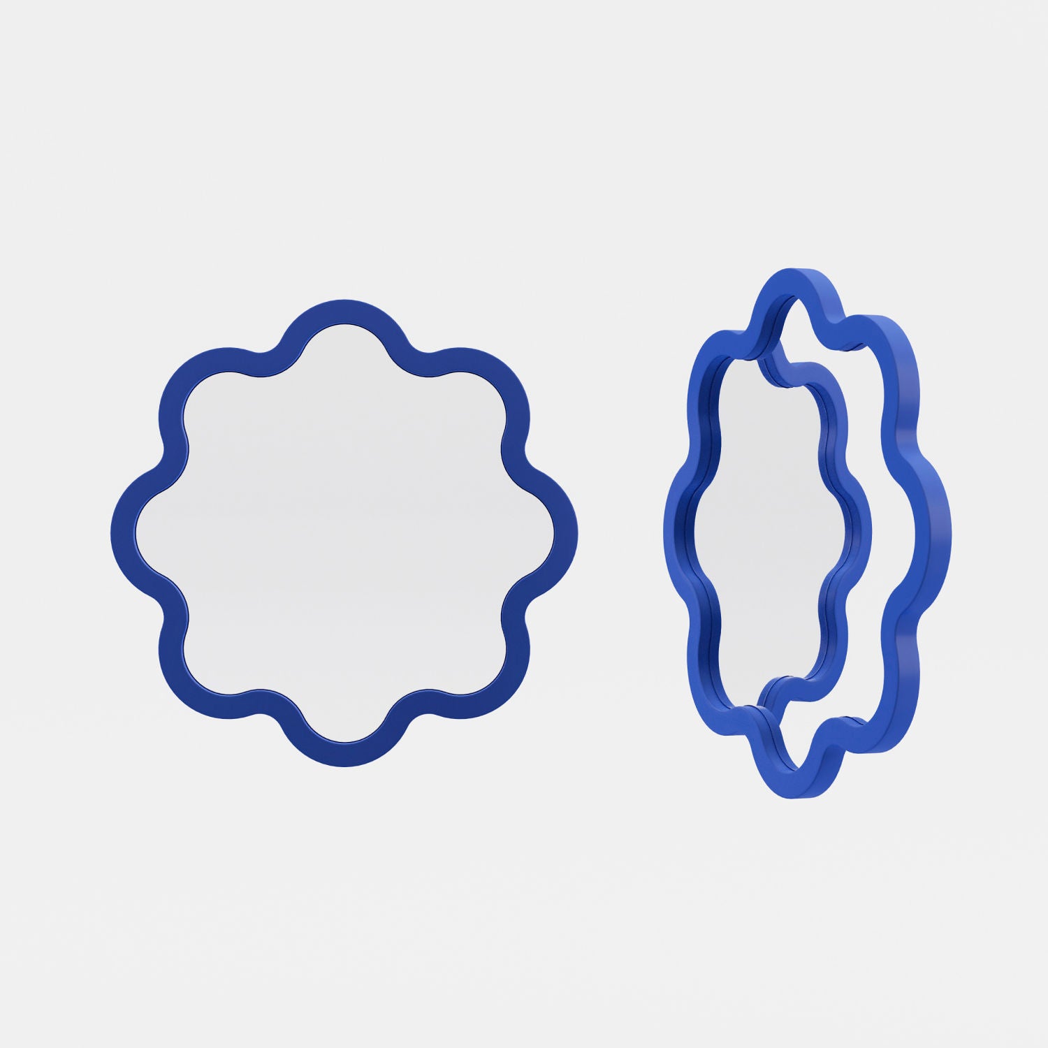 Hvyli Round - Wavy Mirror