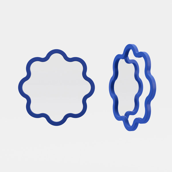 Hvyli Round - Wavy Mirror