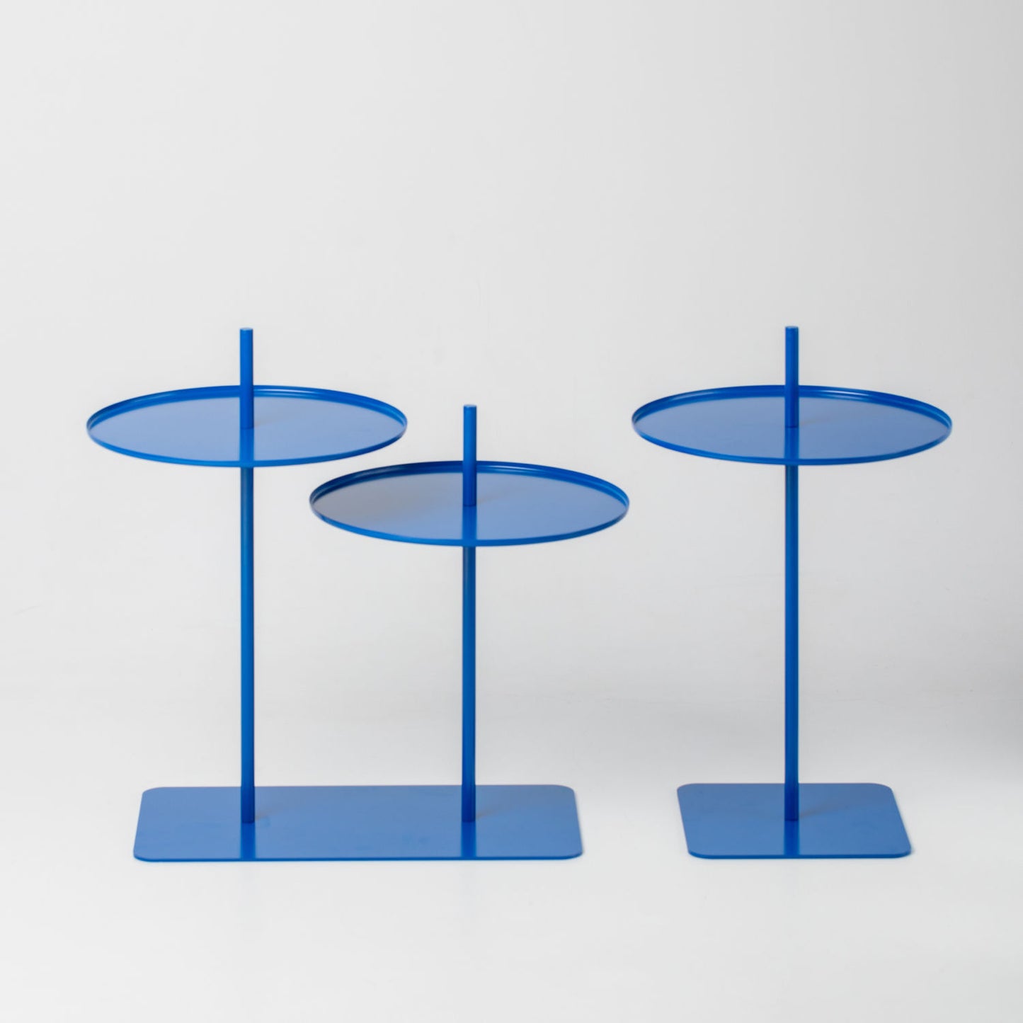 Lily 02 - Round Steel Coffee Table