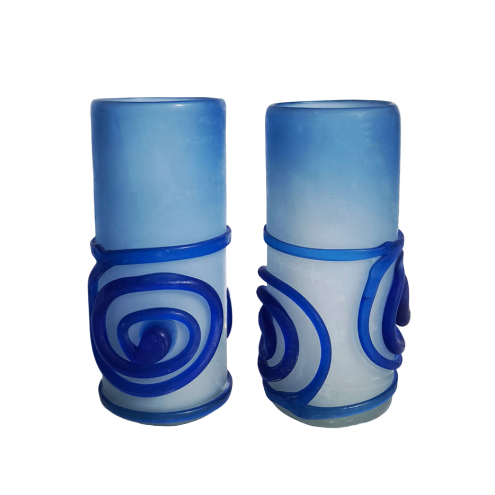 Pair of Spiral Glasses