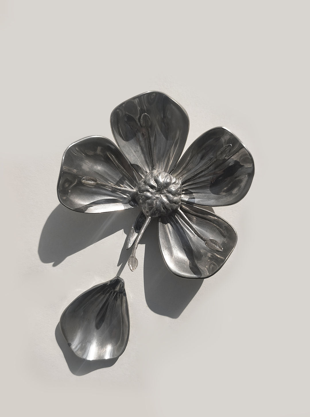 Vintage Art Nouveau Floral Ashtray