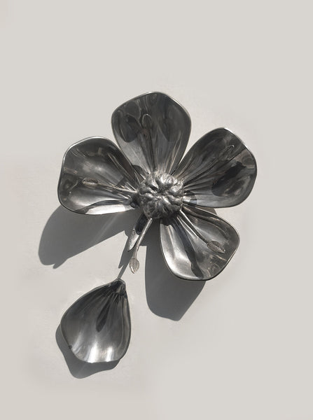 Vintage Art Nouveau Floral Ashtray
