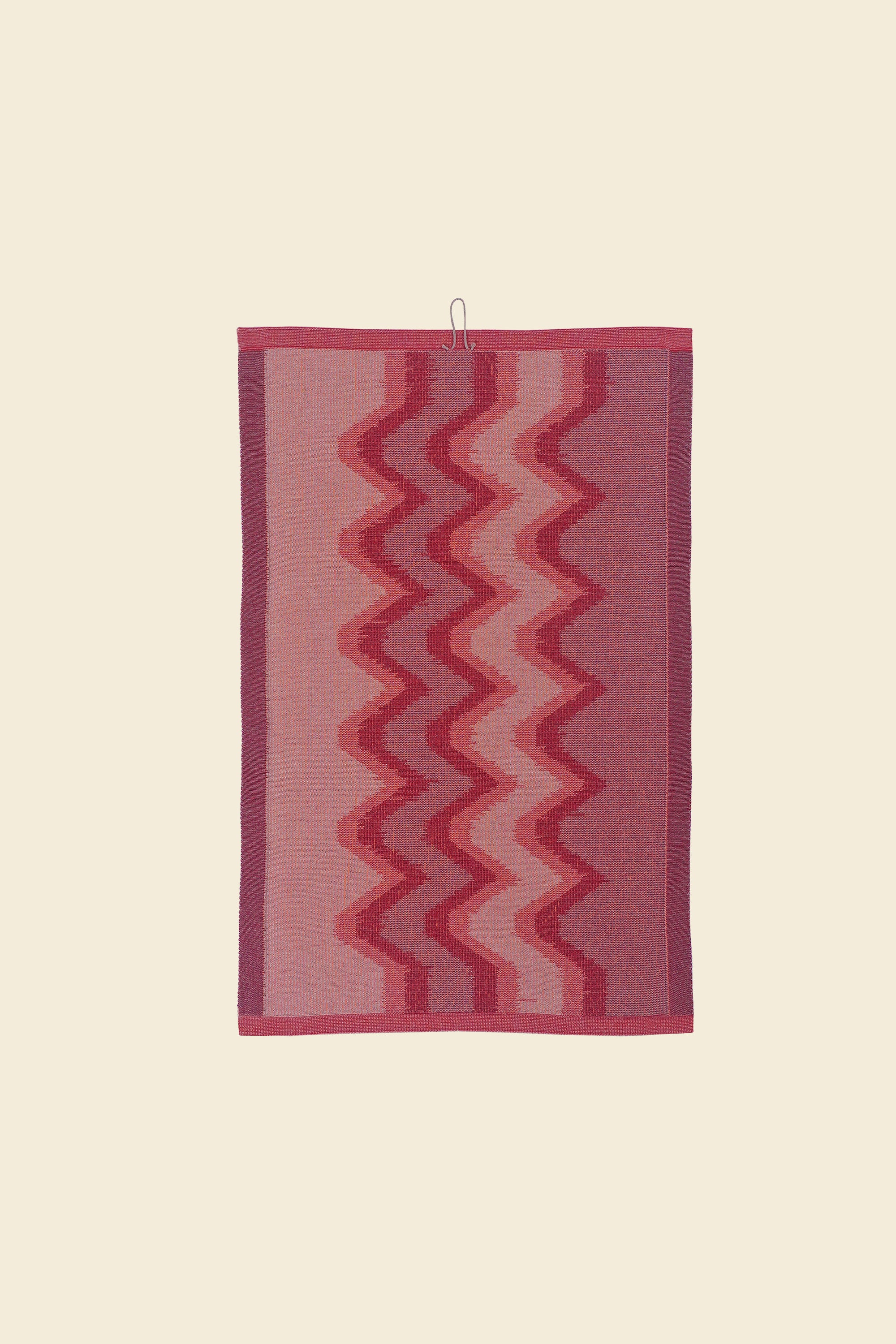 Organic Cotton Zig Zag Kitchen Towel