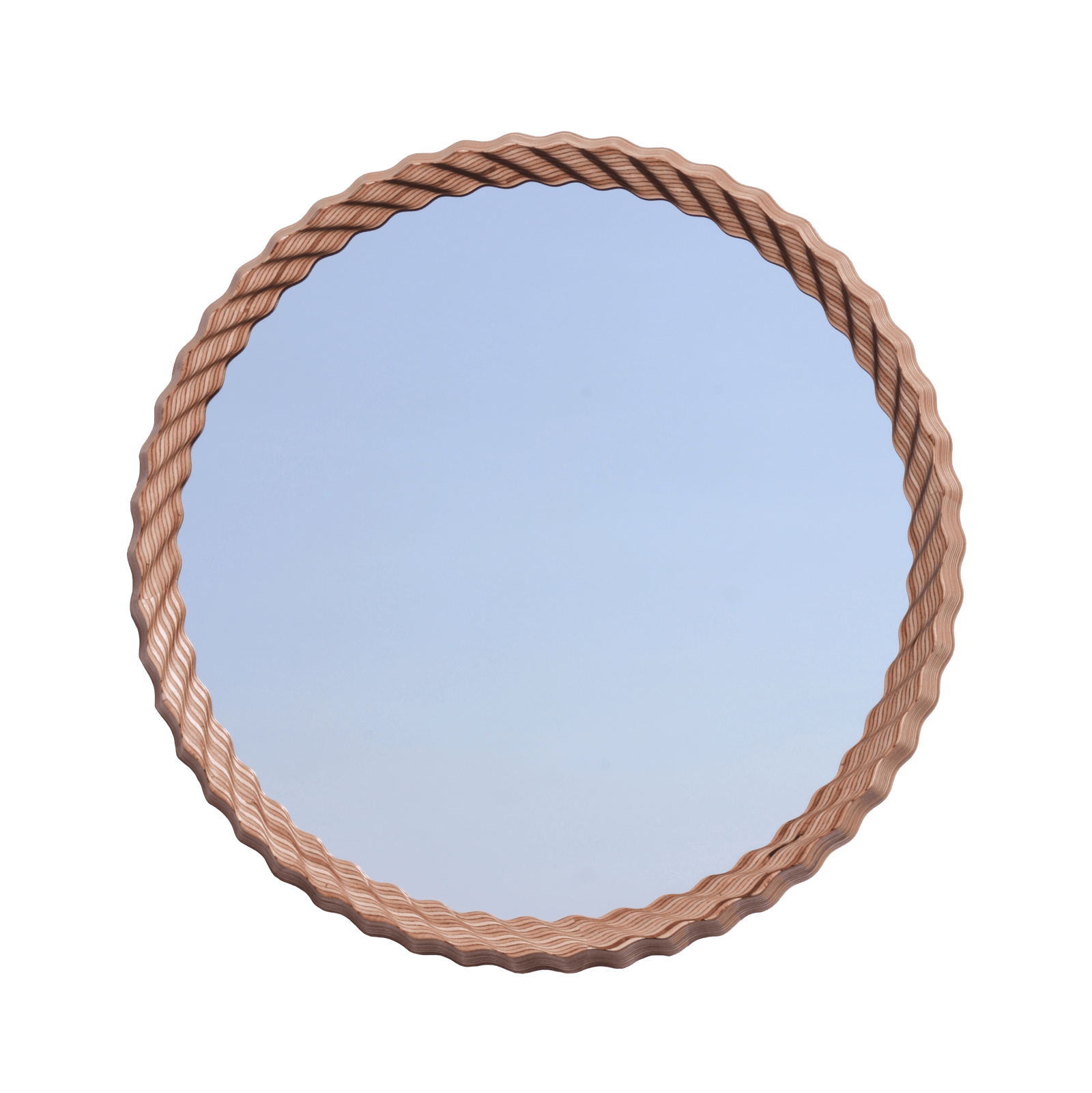 Kruller Midi Mirror - Birch Plywood