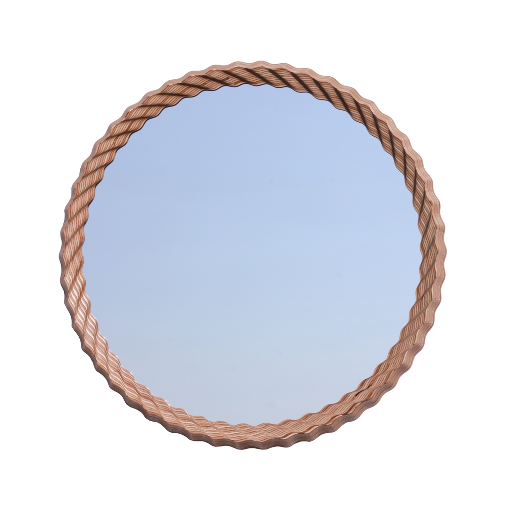 Kruller Midi Mirror - Birch Plywood