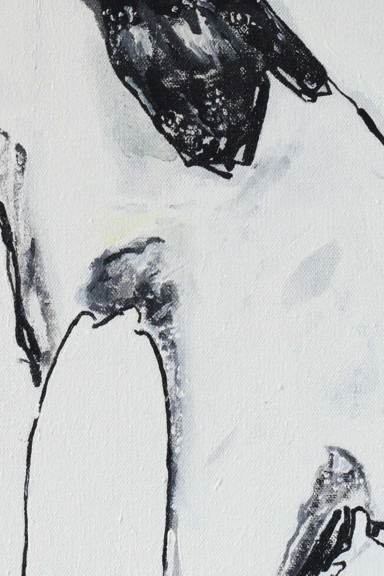 In All Weathers, in Rain and Snow Original Painting