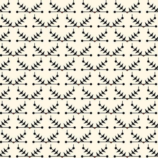 Atomic Trellis Wallpaper - Black