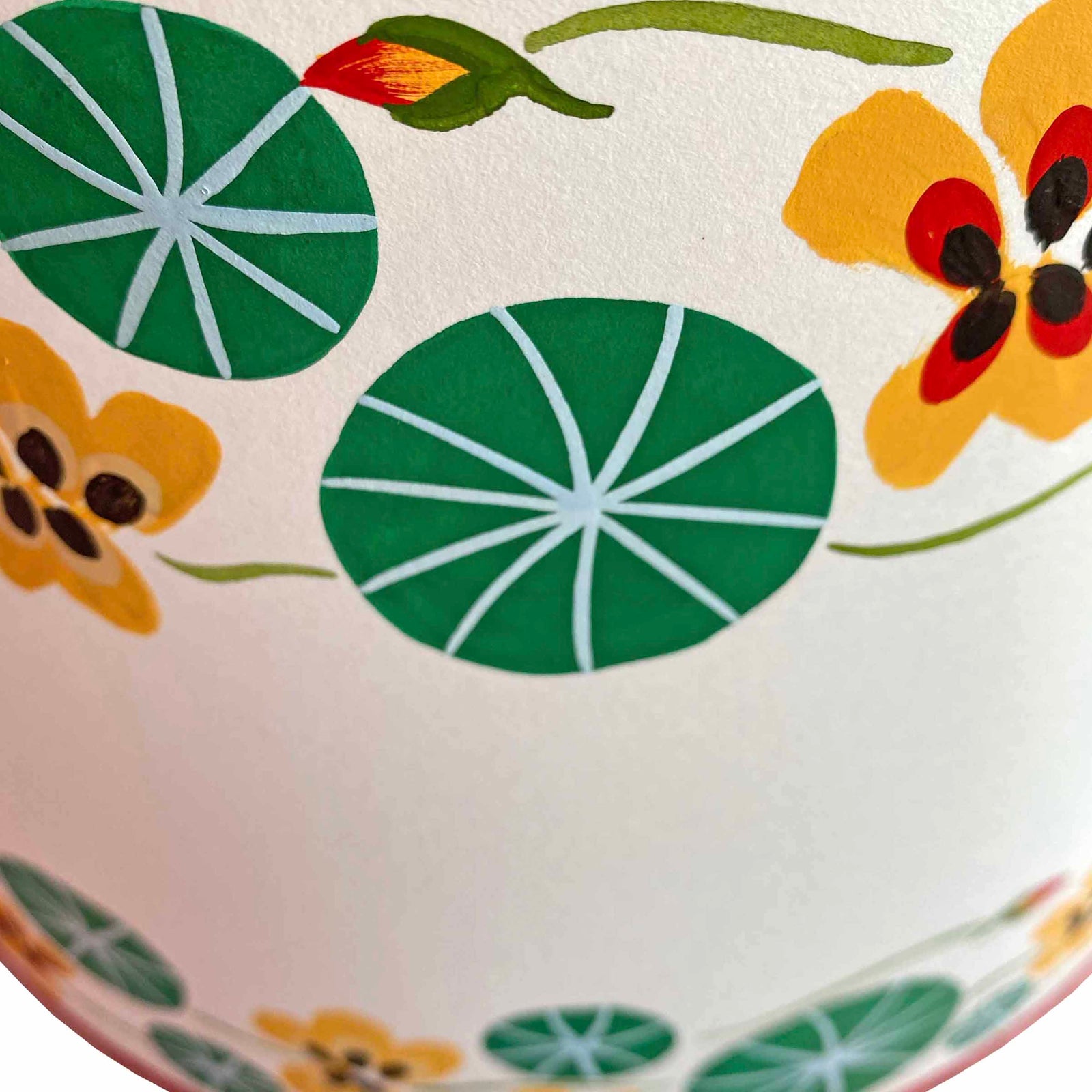 Nasturtium Lampshade