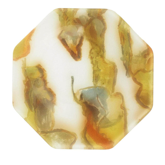 Asymmetrical Octagonal Stromboli Dessert Plate