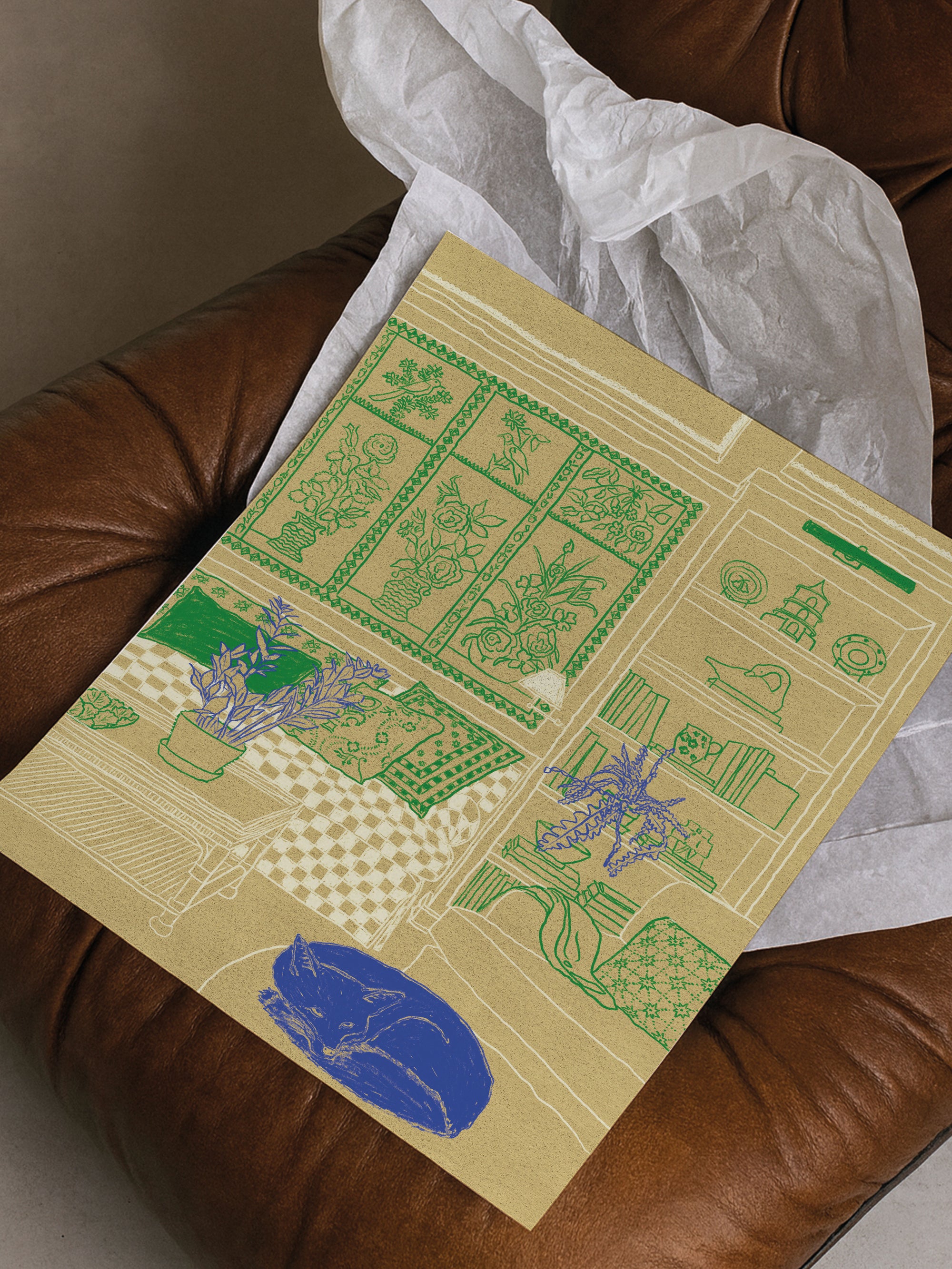 Fox Nap - Fine Art Print