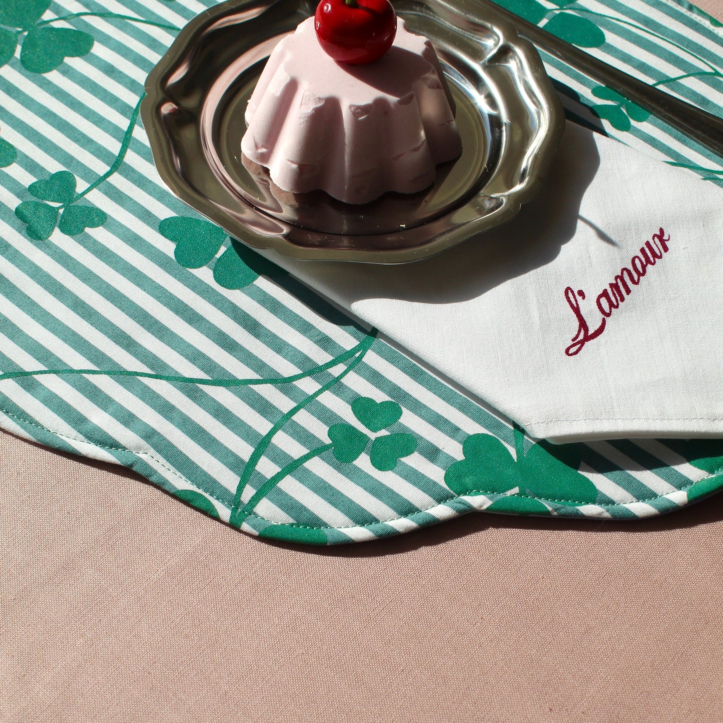 Trèfle Blue Placemat