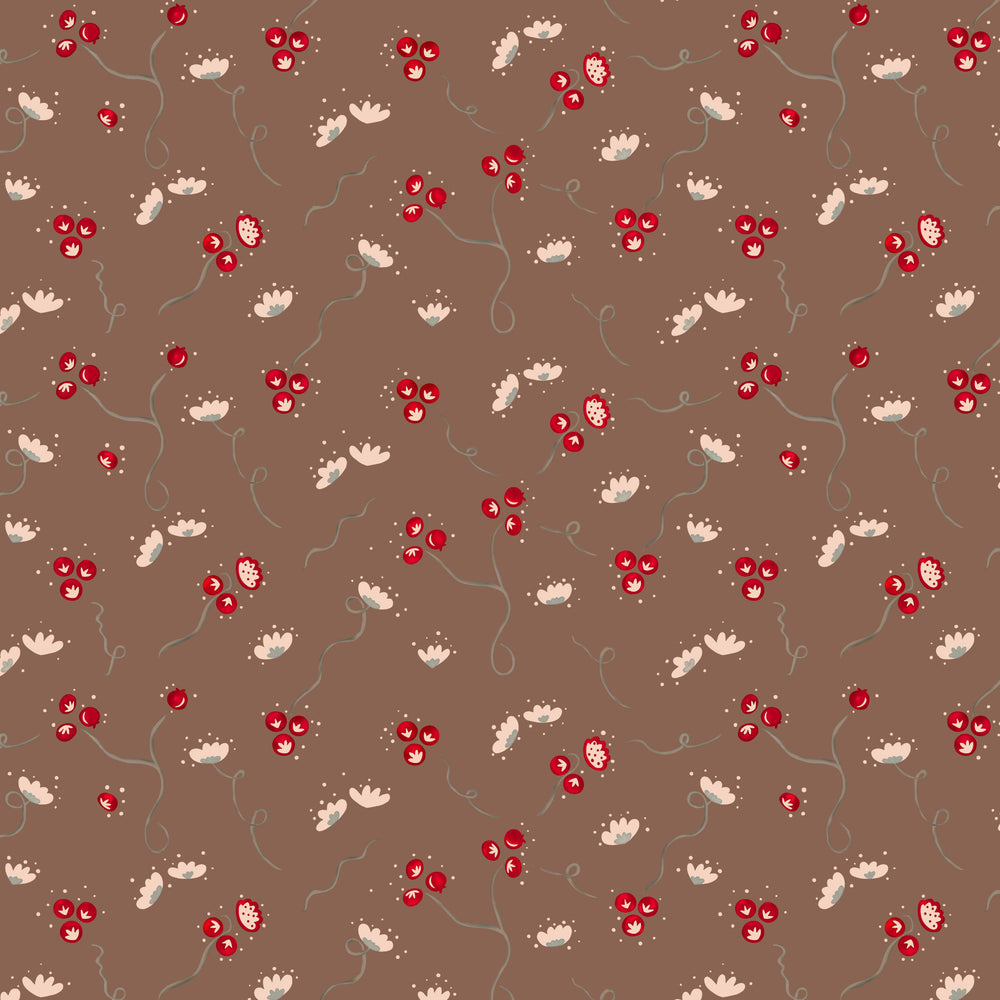 Olivia Wallpaper - Brown