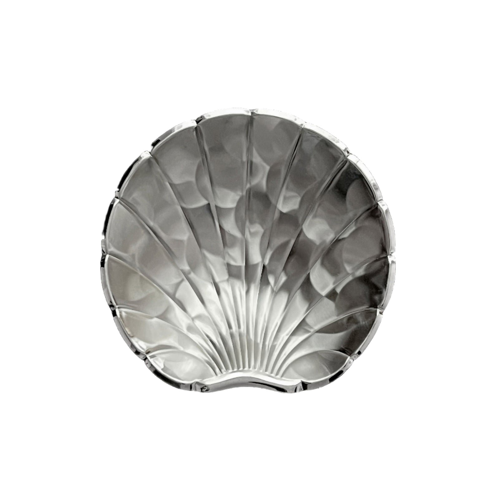 Silver-Plated Shell Dish