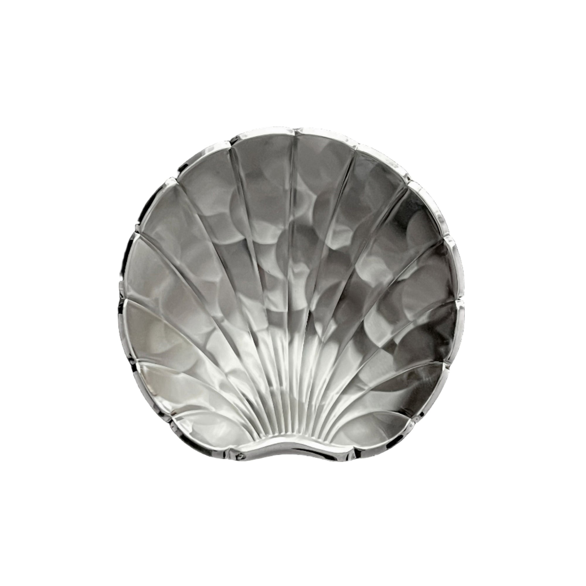 Silver-Plated Shell Dish