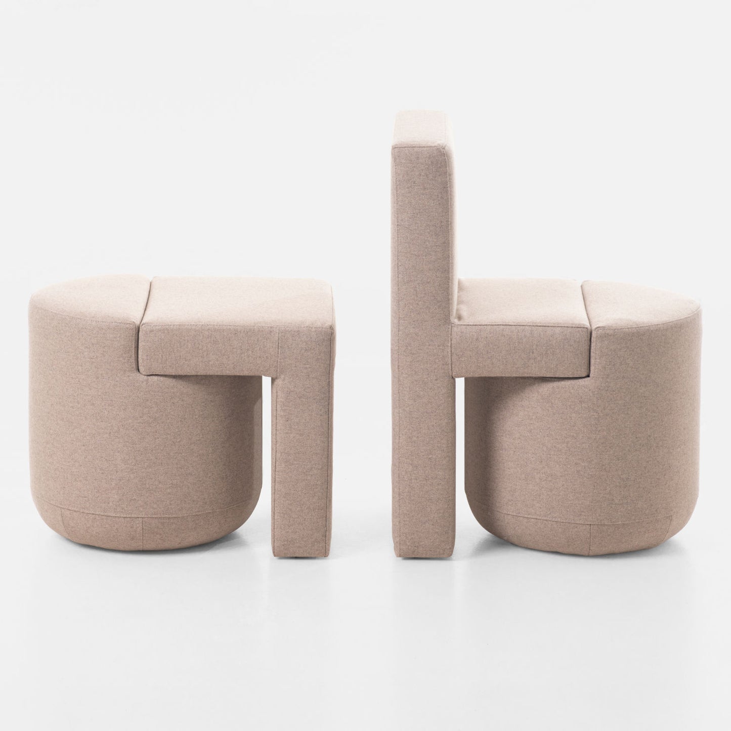 Fossil - Sculptural Dinning Chair