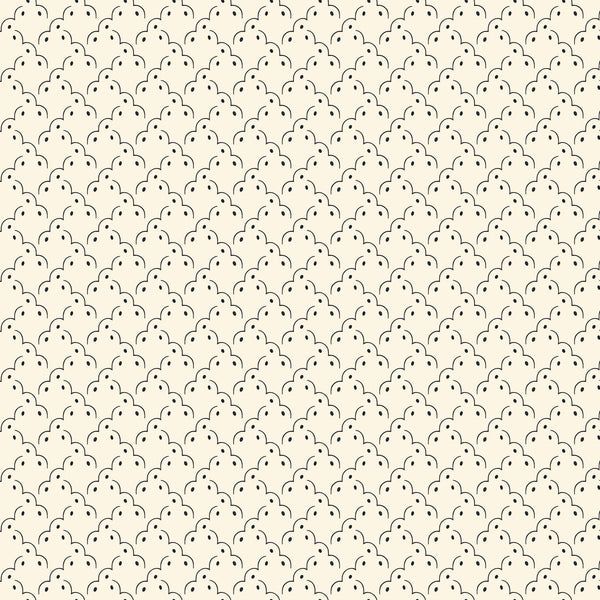 Frogspawn Wallpaper - Black