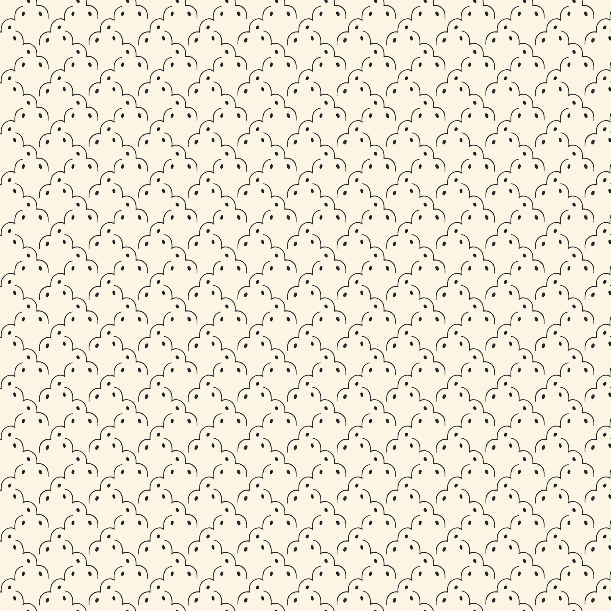 Frogspawn Wallpaper - Black
