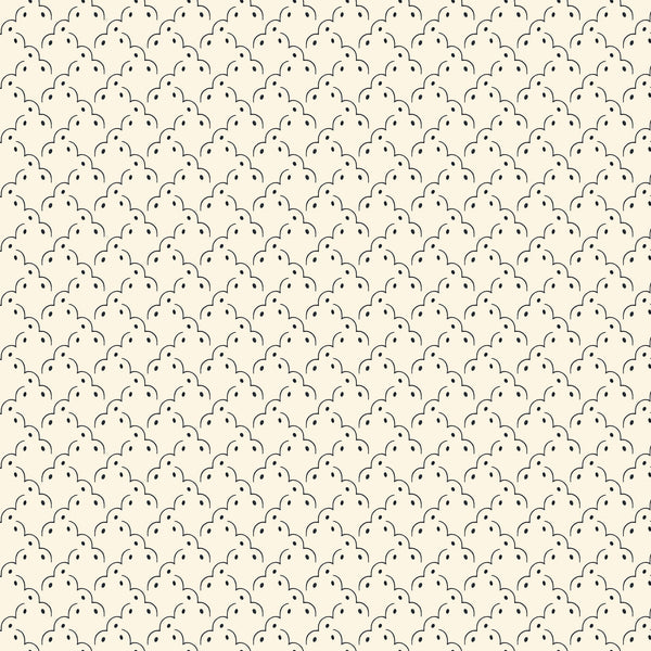 Frogspawn Wallpaper - Black