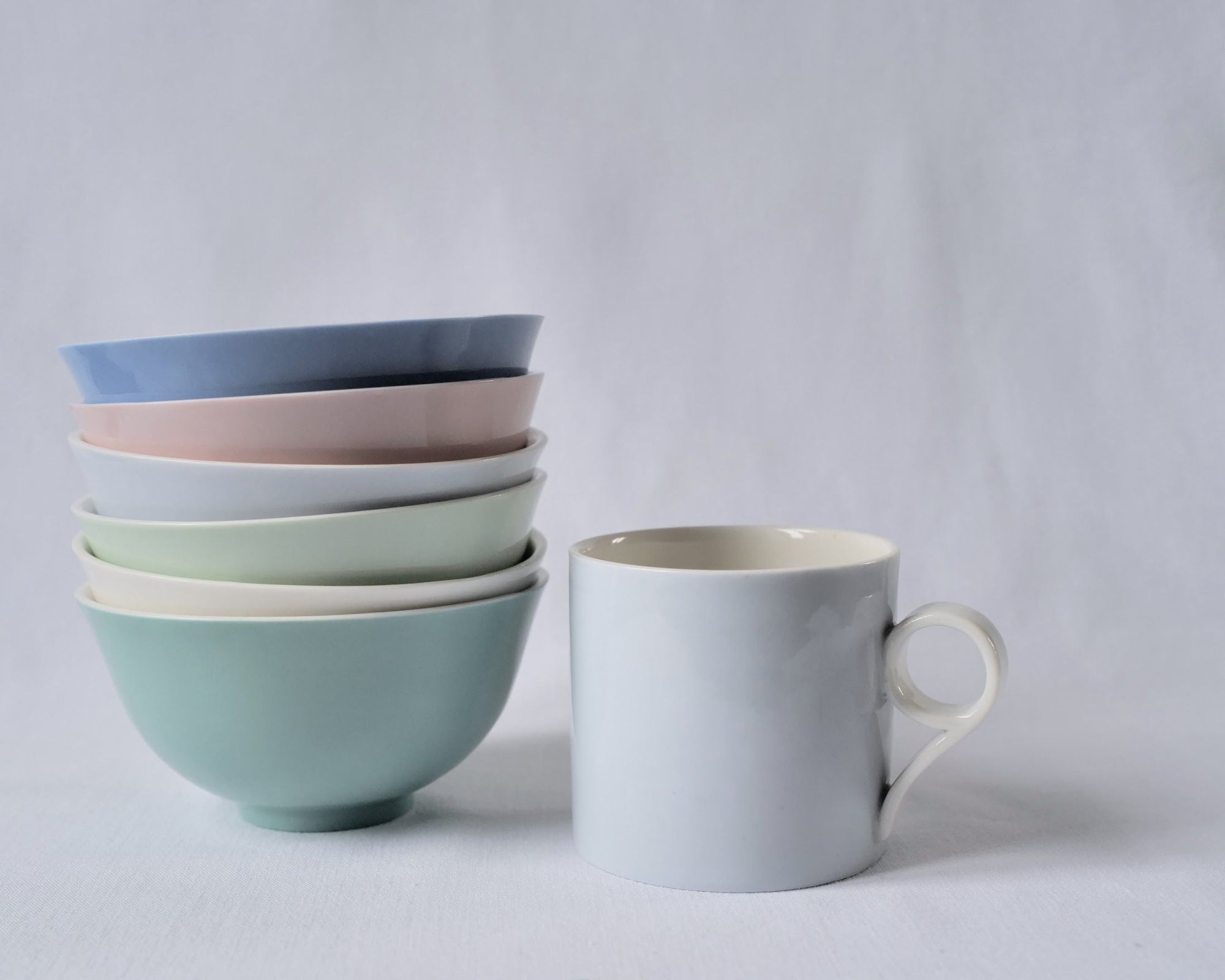Medium Mug in Pale Blue