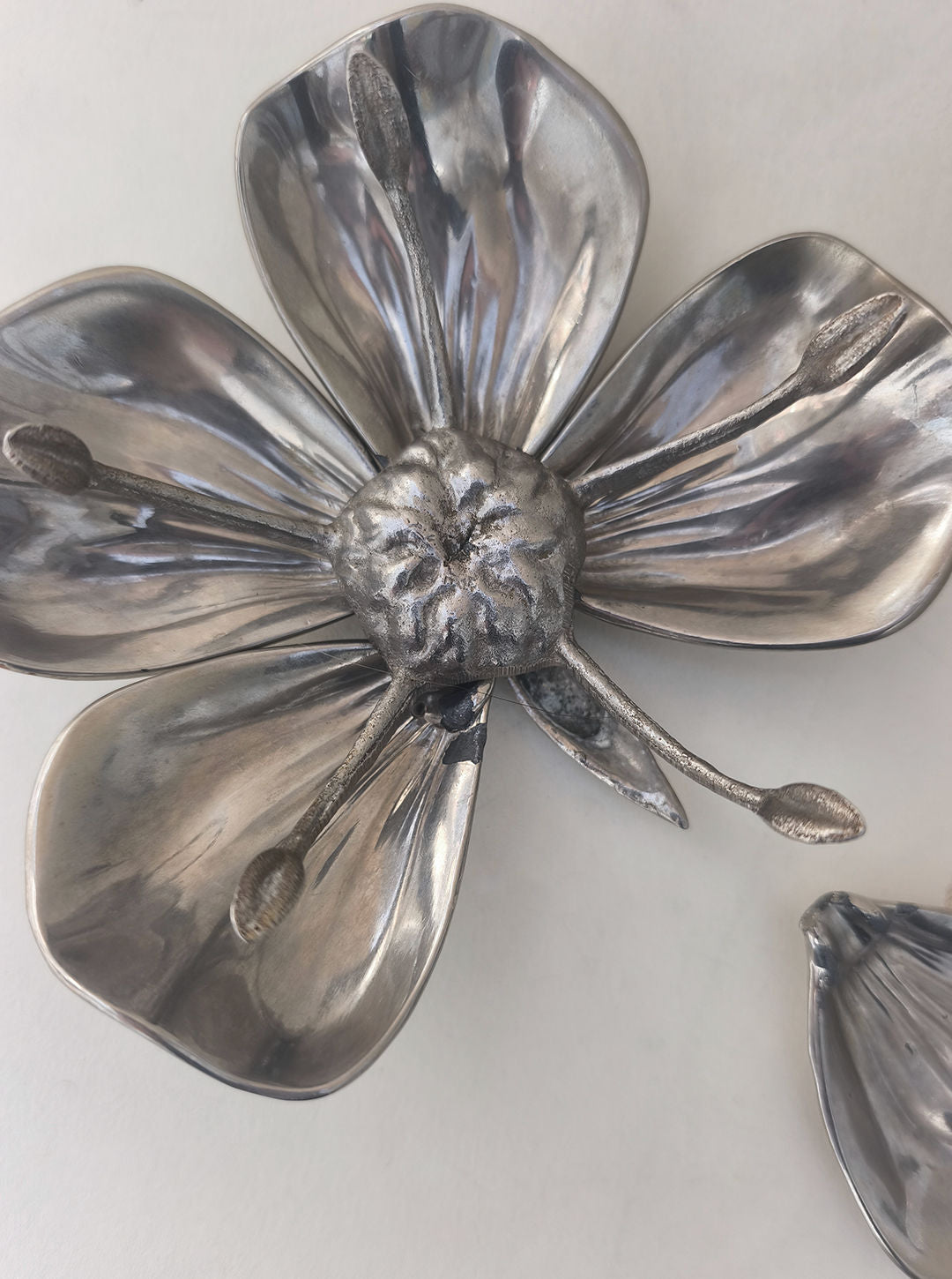 Vintage Art Nouveau Floral Ashtray