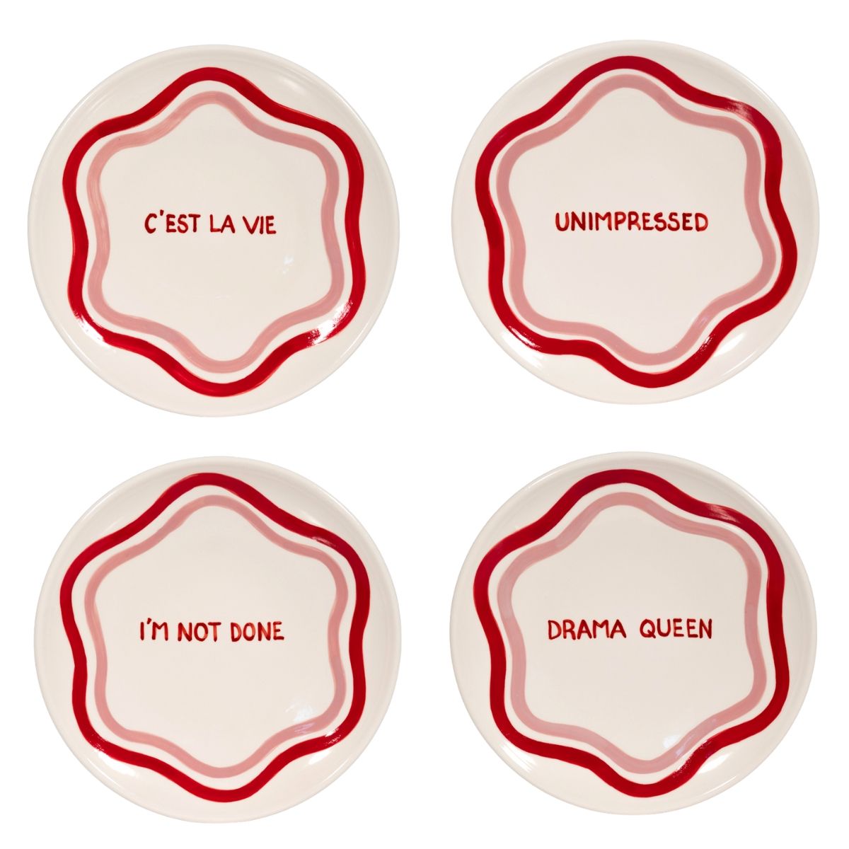 Talk of the Table Dinner Plates - Set of 4