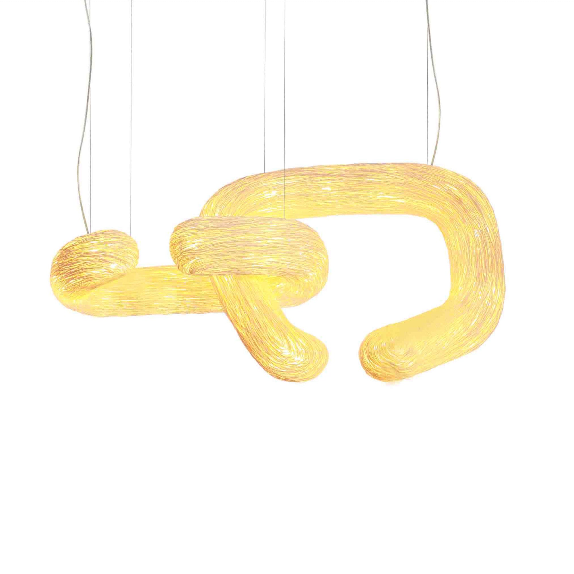 Set of 2 Orbette Pendant Lights by Ango – Handwoven Rattan Sculptural Design