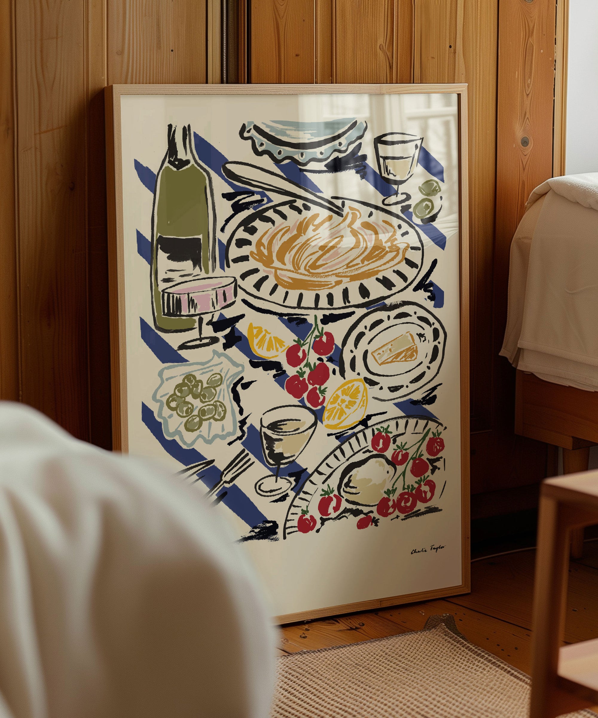 'Pasta Supper' Print