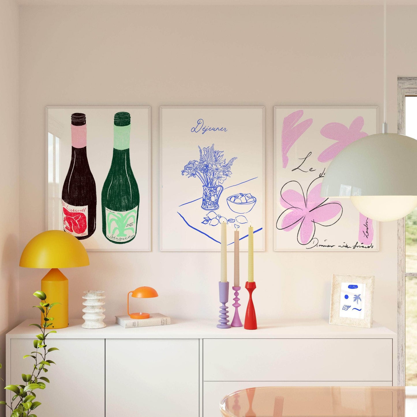 Déjeuner Art Print