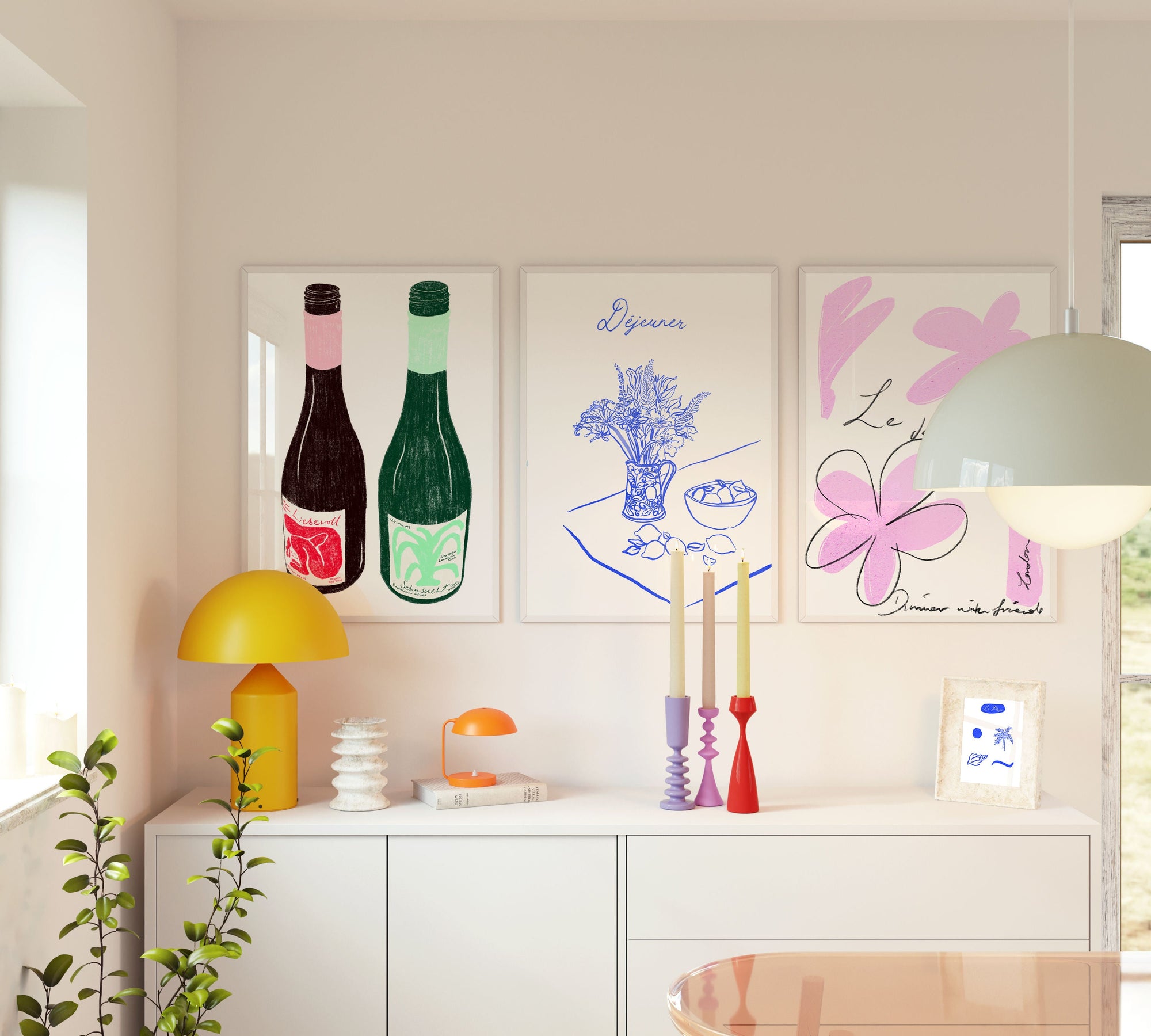 Déjeuner Art Print