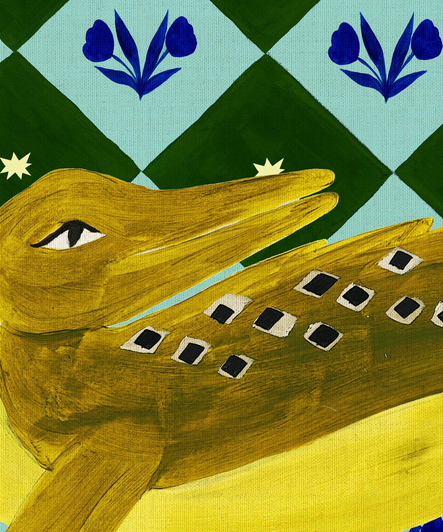 Snappy Chappy, Giclée Print