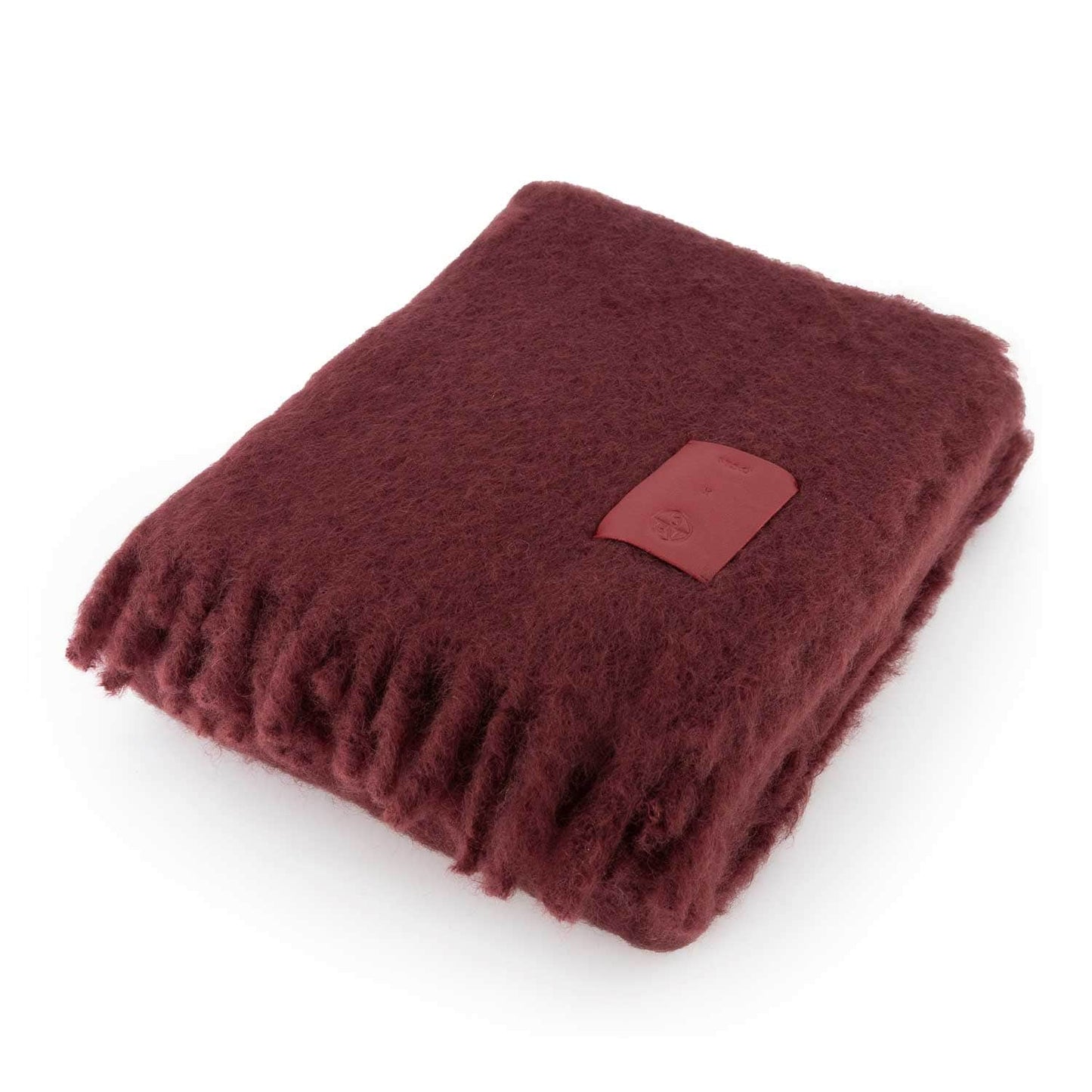 Mohair Blanket SGV Bordeaux