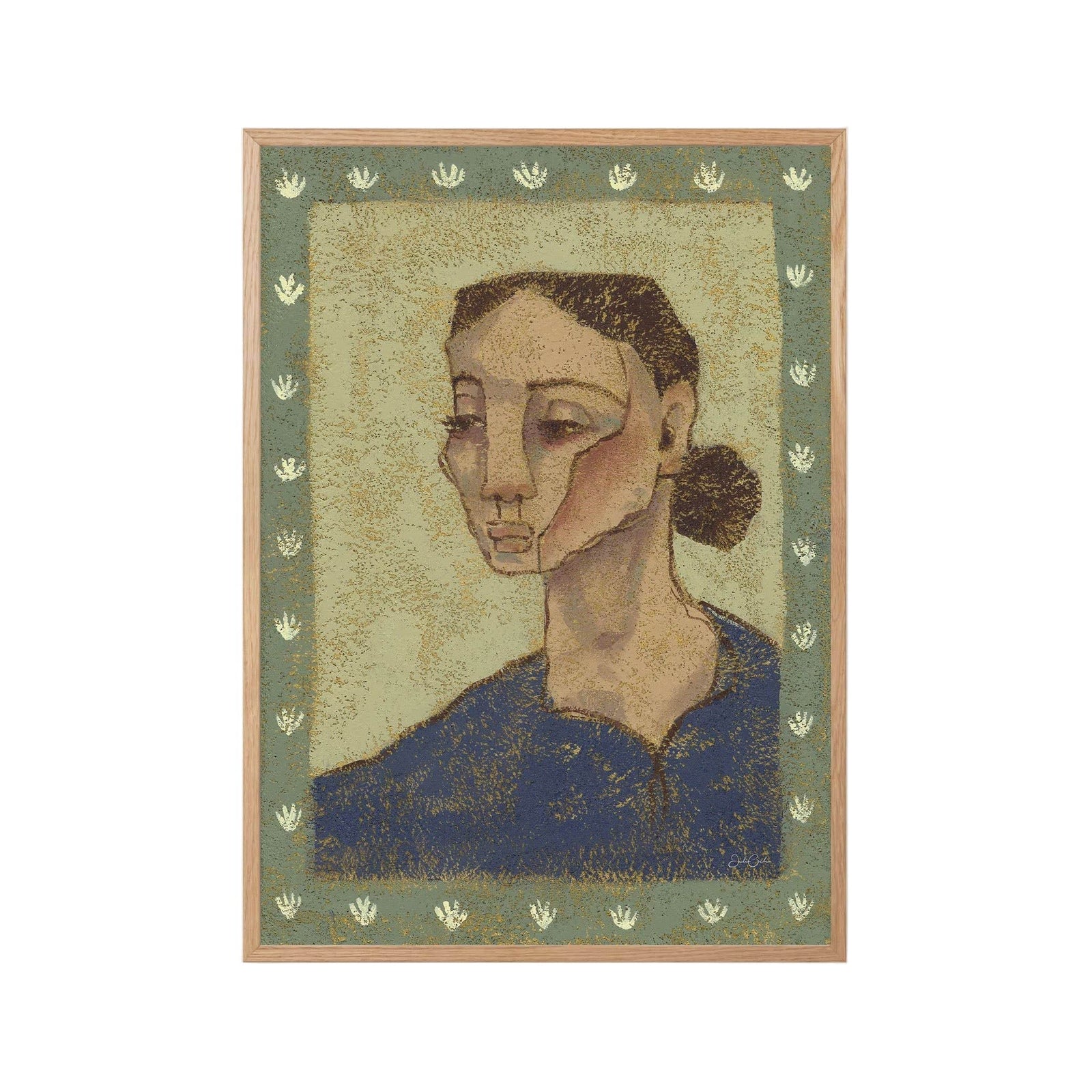 Bea - Portrait Wall Art Print-