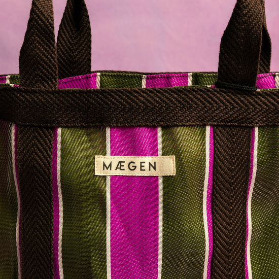 Everywhere Bag | Brown/ Olive/ Pink