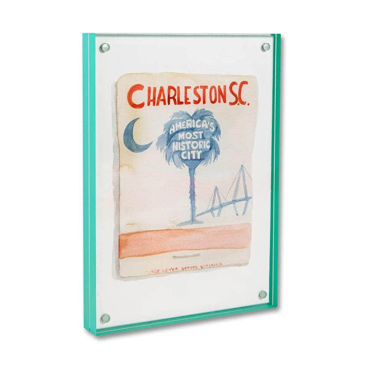 Charleston Matchbook Print