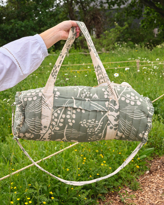 Chinoiserie Quilted Bag