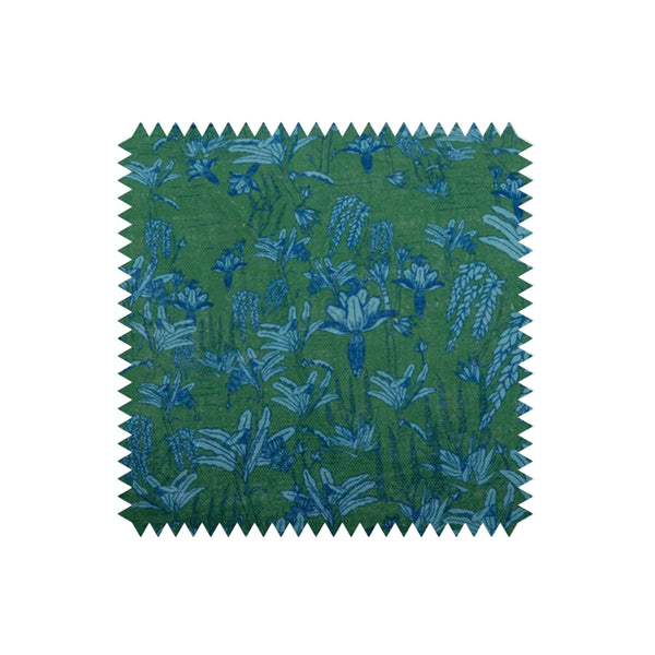 Fabric Swatch of Tropicalia Forest Green