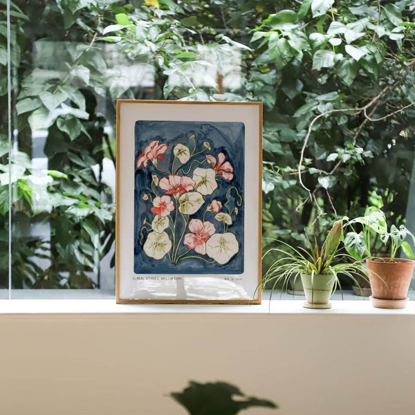 Nasturtium Art Print-