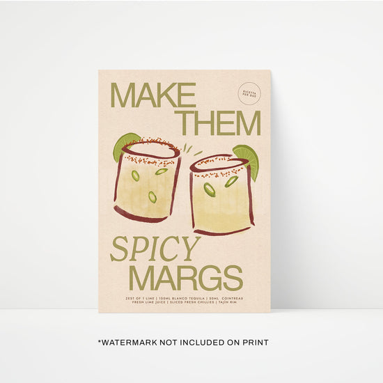 Spicy Marg Print