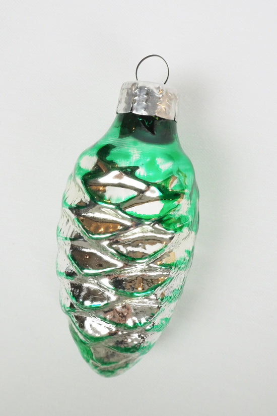 4 Antique Glass Baubles