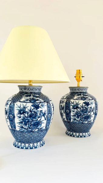 Antique Japanese Table Lamp