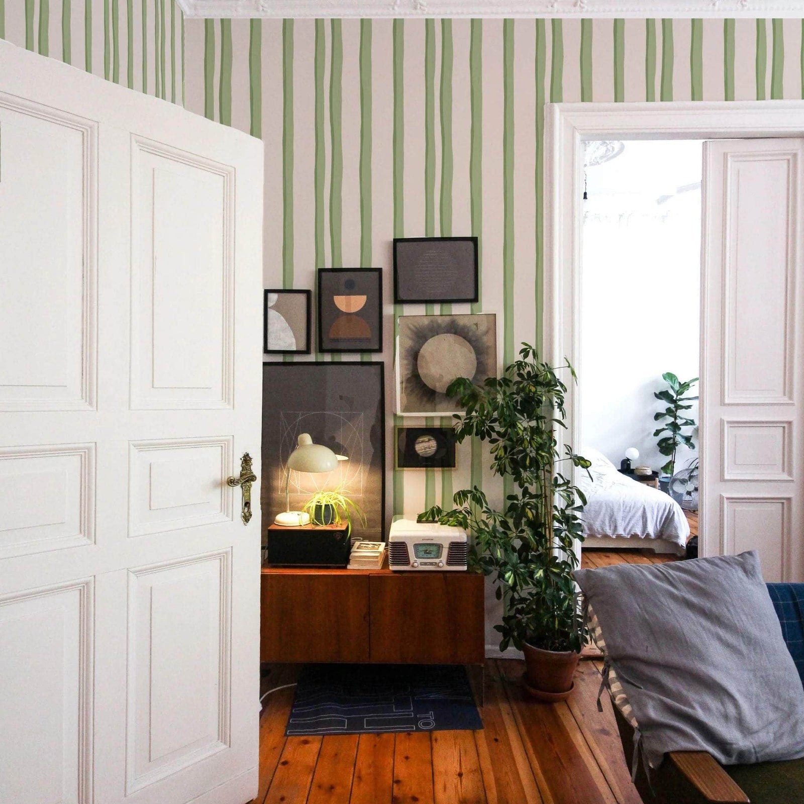 Somerset Stripes Wallpaper