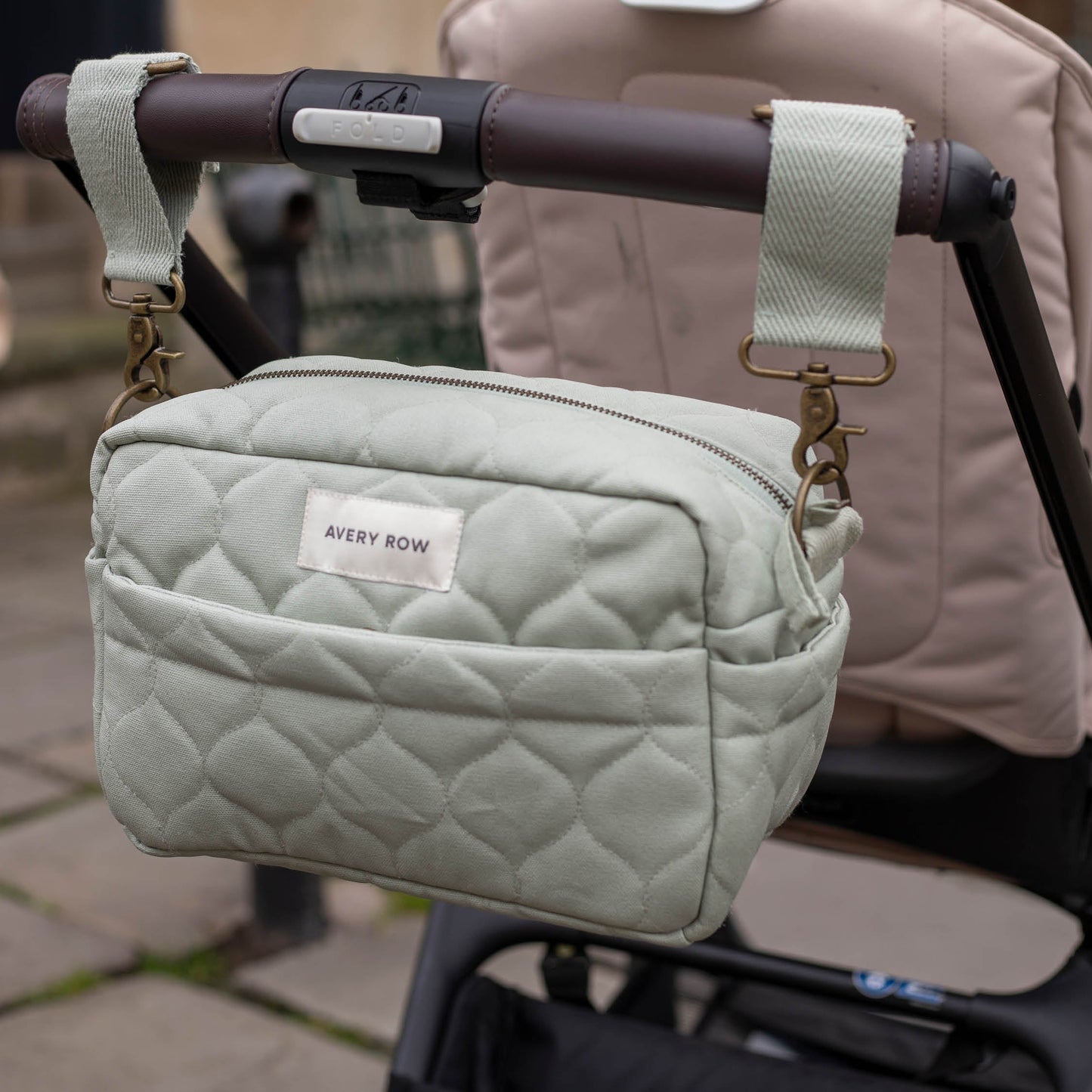 Pram Organiser Bag - Sage