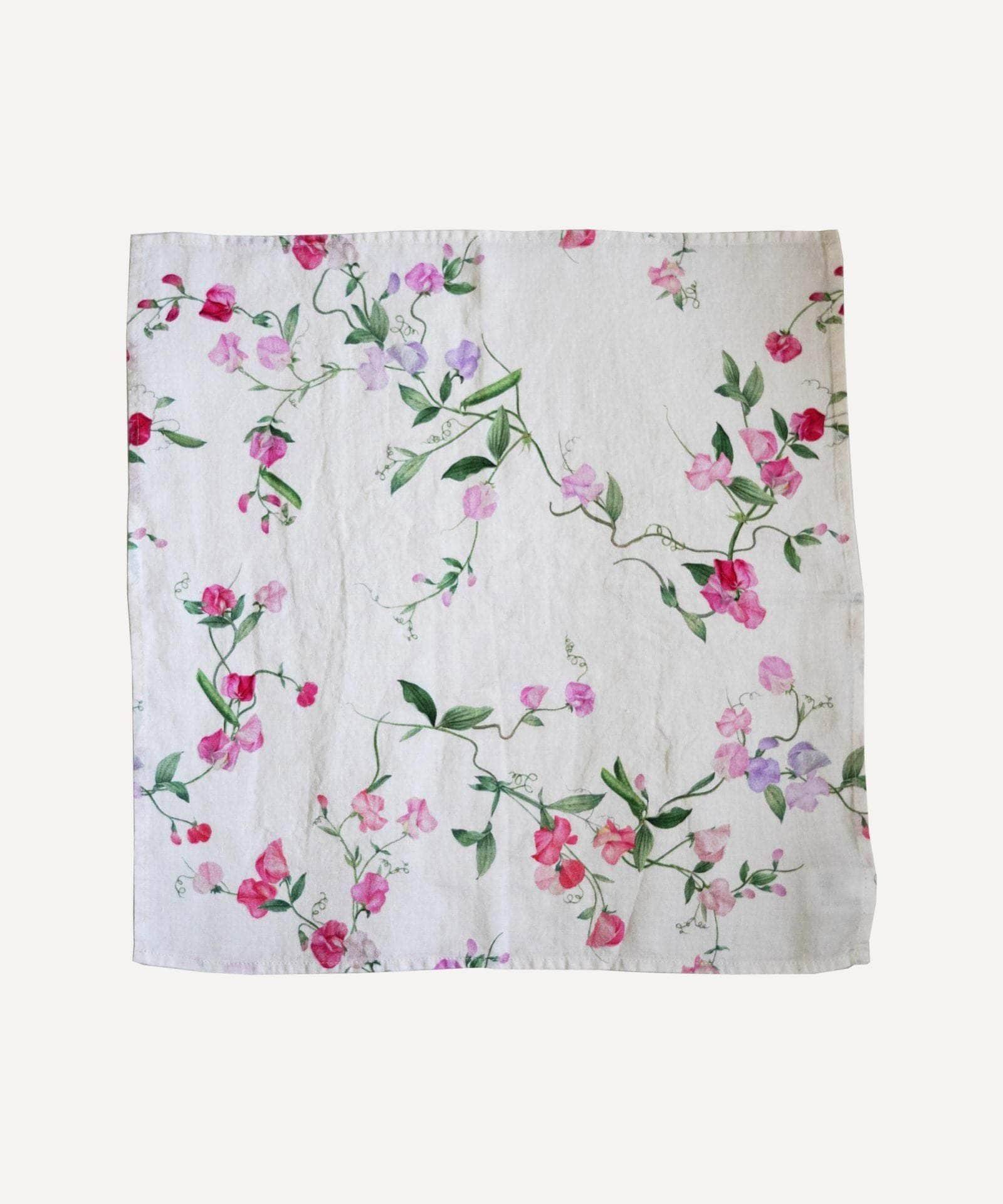 Sweet Pea Linen Napkin