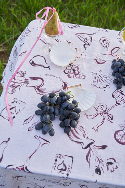 Dinner Party Linen Tablecloth