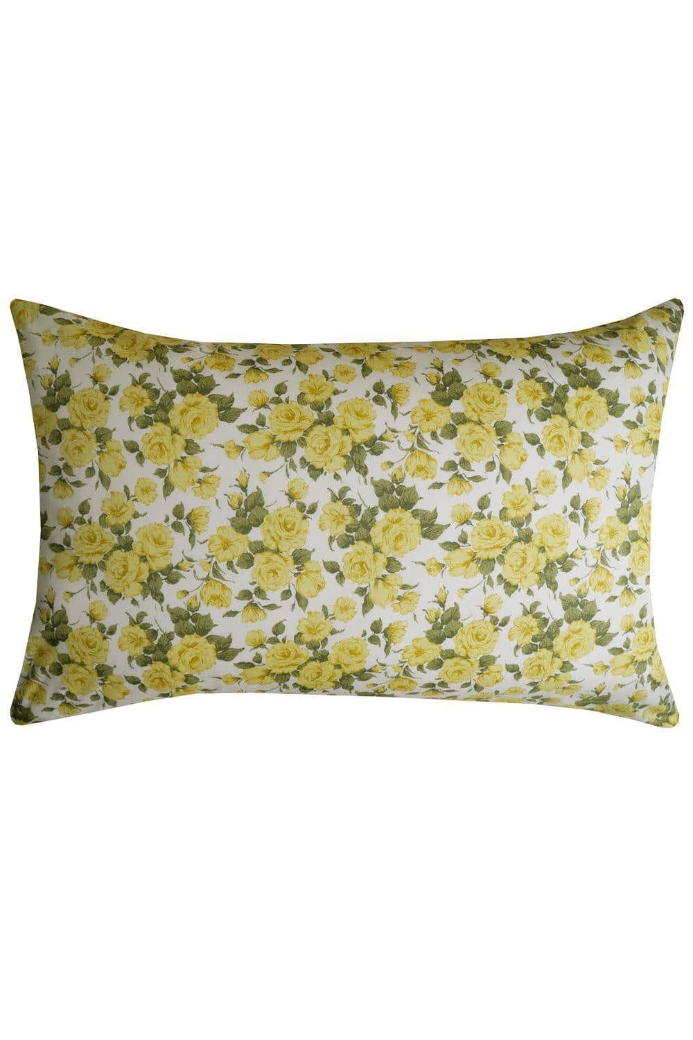 Pillowcase made with Liberty Fabric CARLINE ROSE