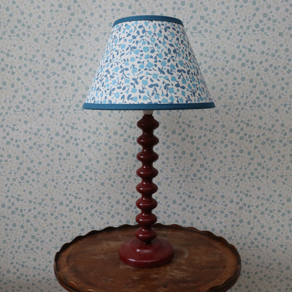 Lampshade - Paper Shade 30cm In Blossom Two Blues
