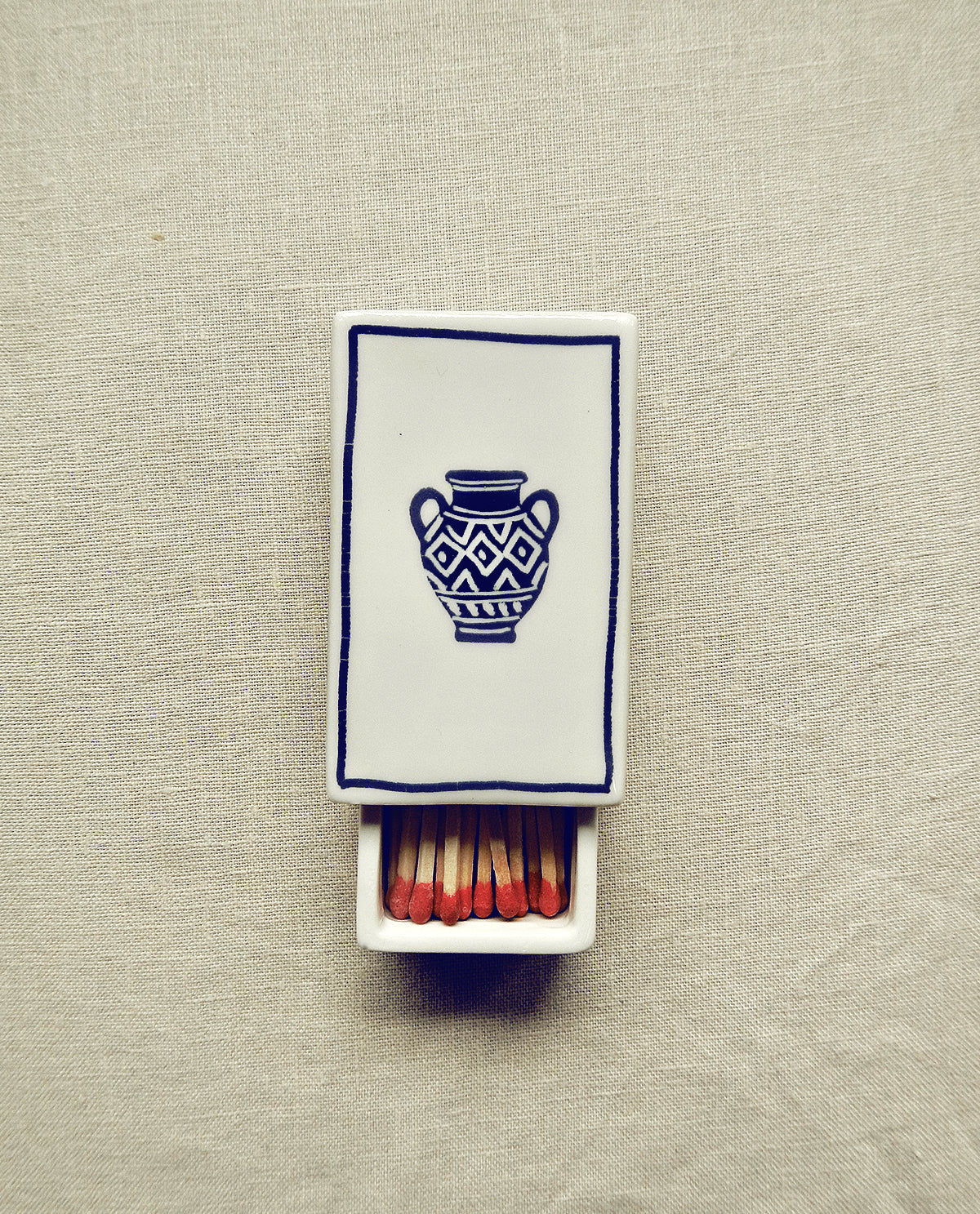 ‘Jarre’ Ceramic Matchbox