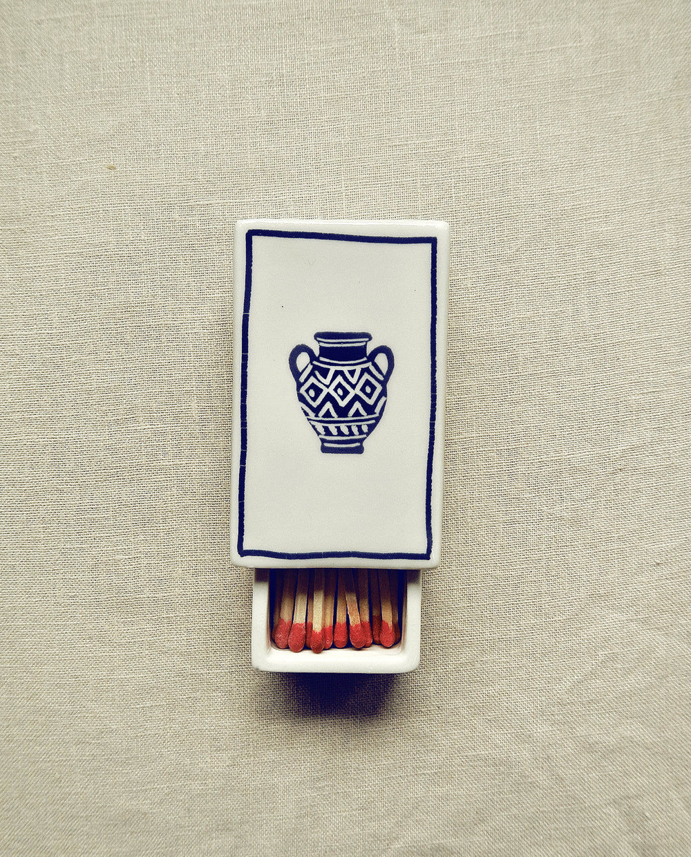 ‘Jarre’ Ceramic Matchbox