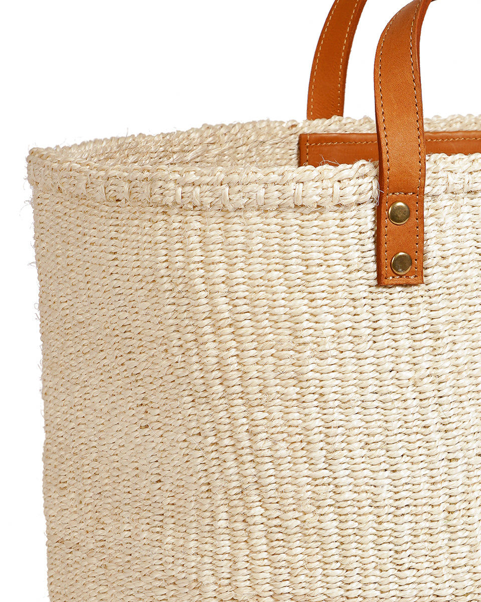 ARDHI: Neutral and Natural Sisal Shopper